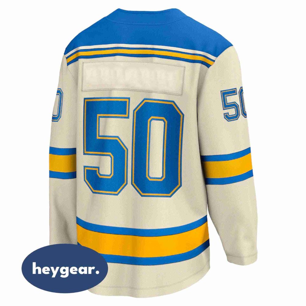 Classic Hockey Jersey – Authentic Stitched, Breathable Mesh and Durable Polyester - Image 2