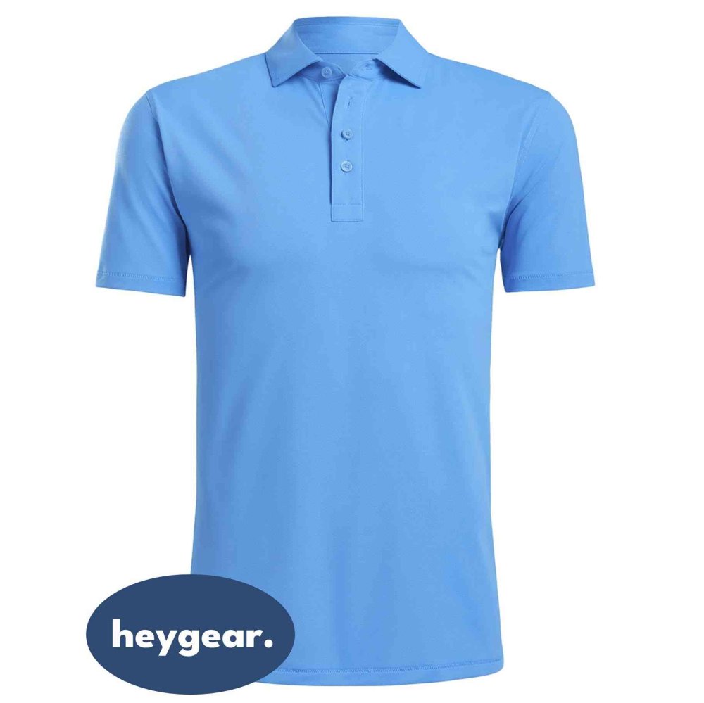 Mens Golf Polo Shirts Short Sleeve Dry Fit Performance Moisture Wicking