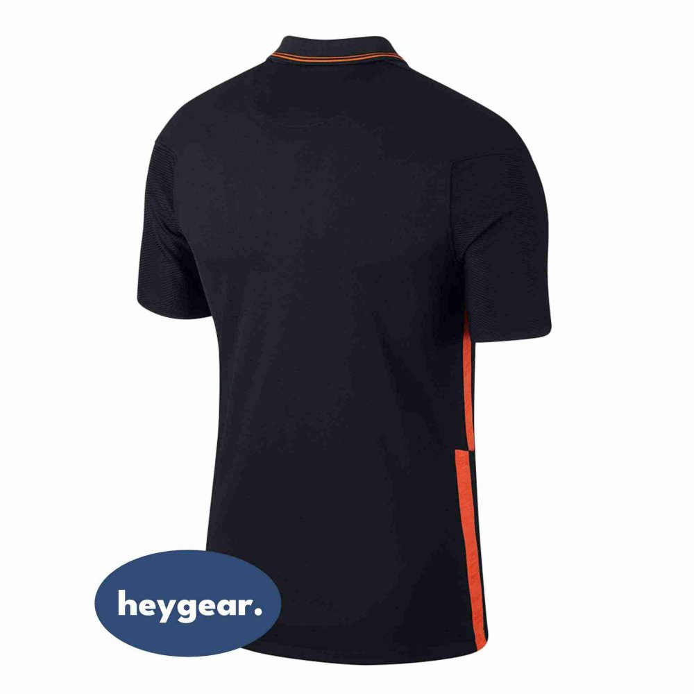 Men's Collar Short Sleeve Soccer Jersey Top - Image 2